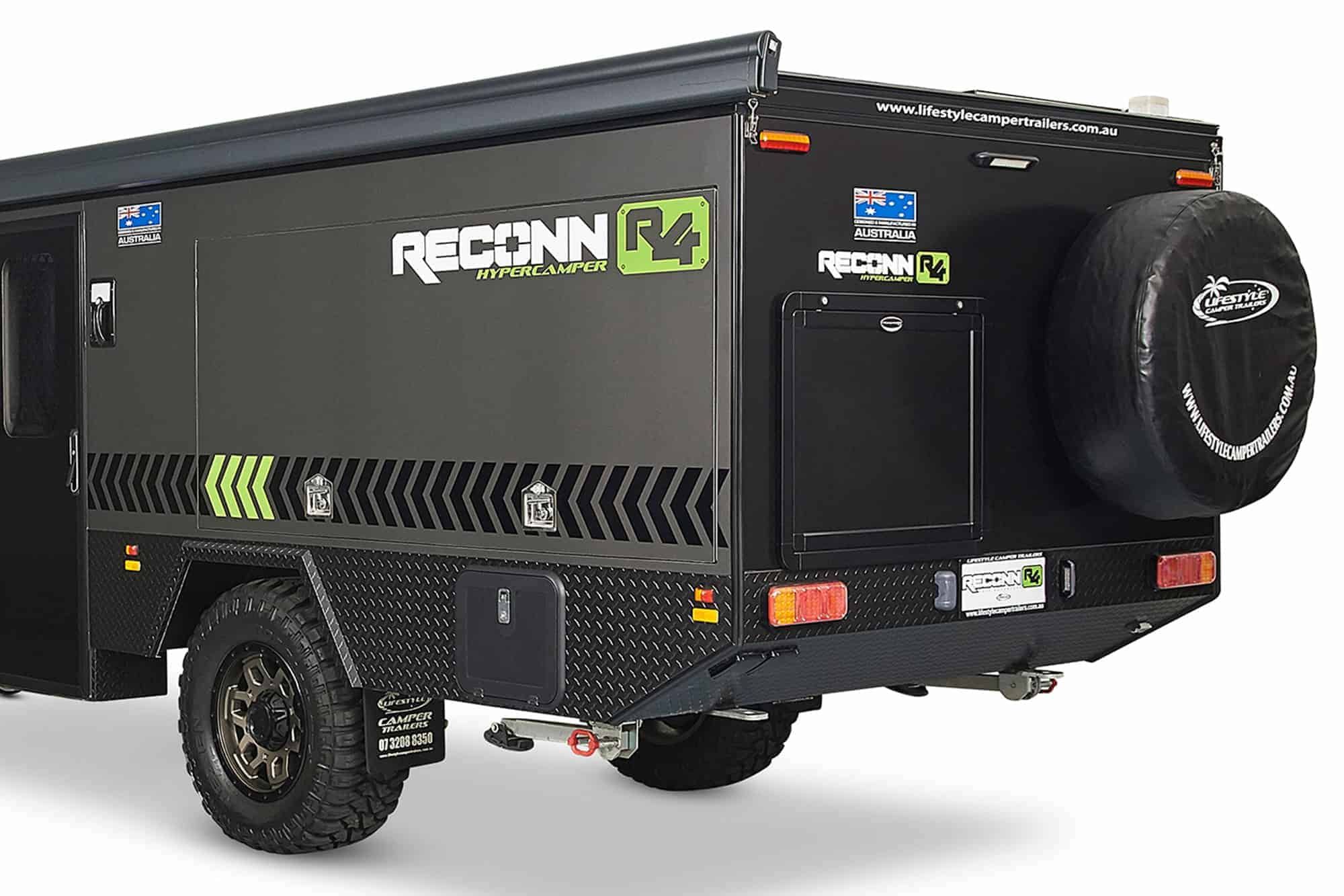 Reconn R4 Hybrid Camper Trailer And Hybrid Caravan